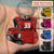 Personalized Motocross Chest Protector And Helmet Acrylic Keychain