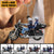 New Release Personalized Biker Couple Ultra Limited Motorcycle Acrylic Keychain