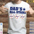 Baseball Dad's All Stars  Personalized Shirt